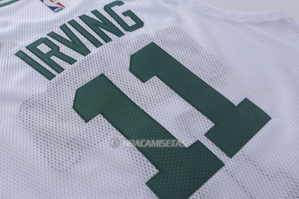Nike Camiseta Boston Celtics Irving #11 2017-18 Blanco